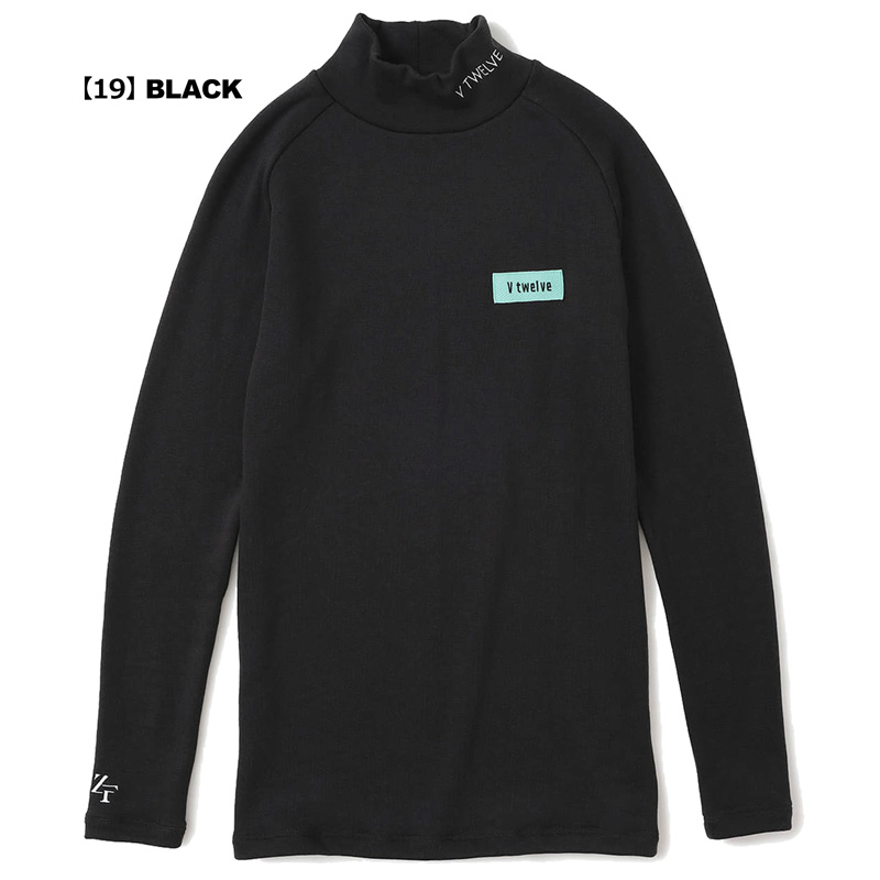 V12 ゴルフ × ZEROFITコラボ 2025 メンズ モックネック長袖シャツ 保温 防風 撥水 ストレッチ ZF WM MOCK V122521-MK08 ヴィ・トゥエルヴ 【新品】25FW ゼロフィット トップス V12 GOLF NOV2 V12（ヴィ・トゥエルヴ） ゴルフ×ZEROFITコラボ 2025 メンズ モック
