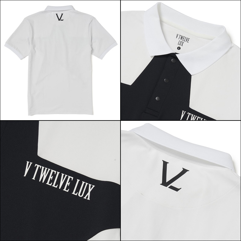 V12 ゴルフ メンズ 半袖 ポロシャツ LX BIGSTAR VLX2111-CT03