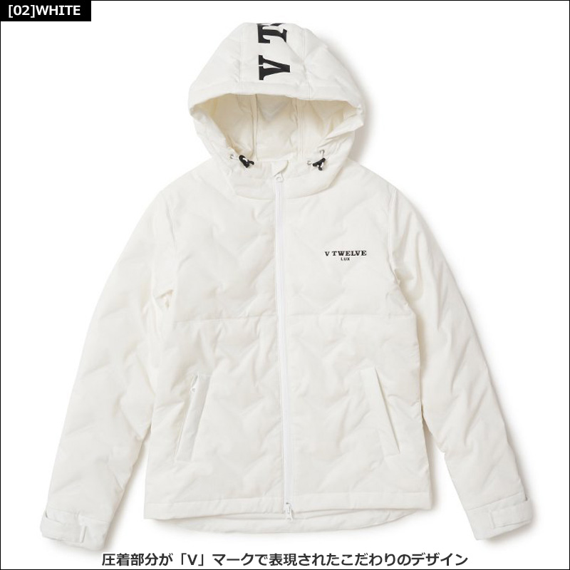 V12 ゴルフ レディース ダウンジャケット LX DOWN JKT VLX2120