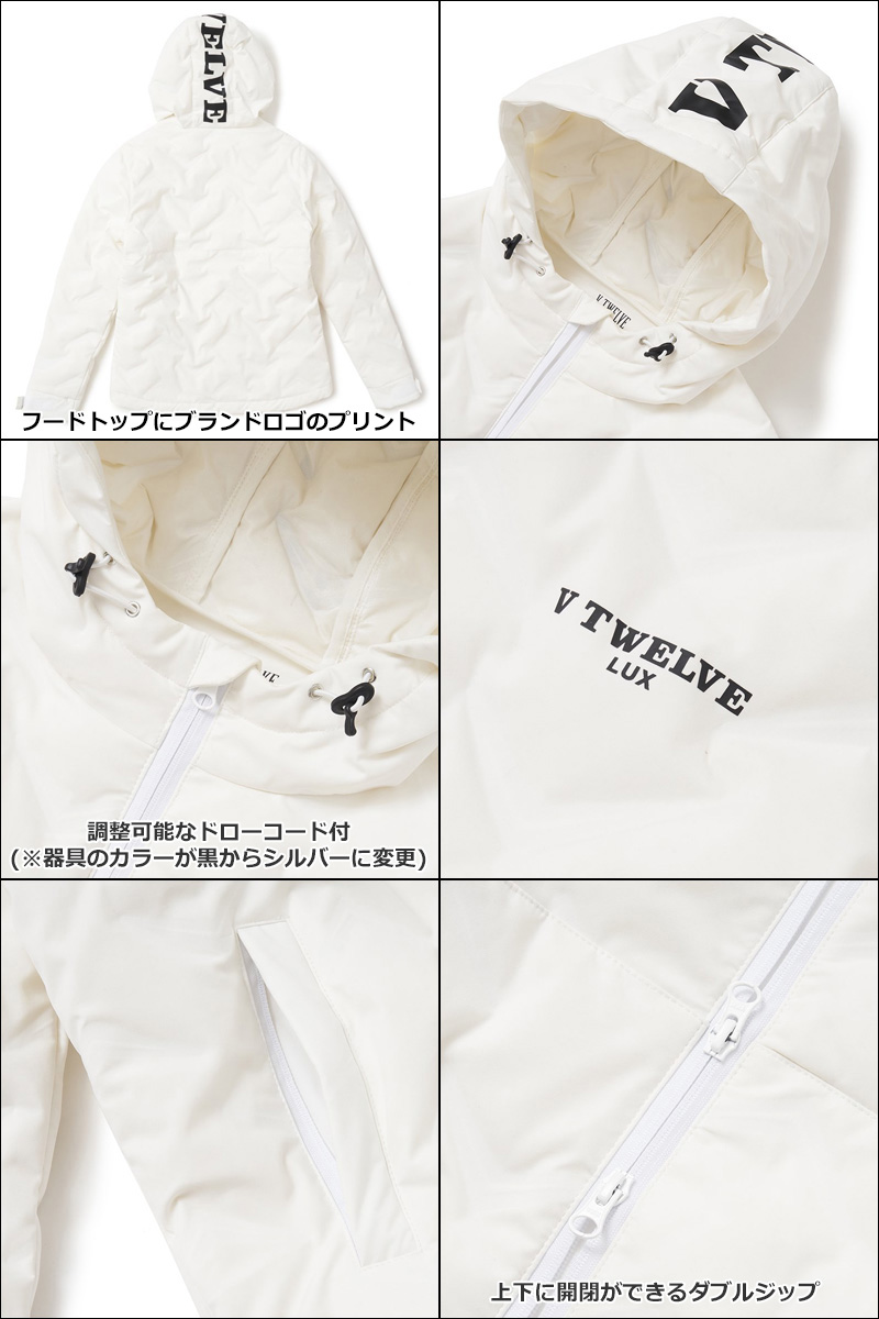 V12 ゴルフ レディース ダウンジャケット LX DOWN JKT VLX2120