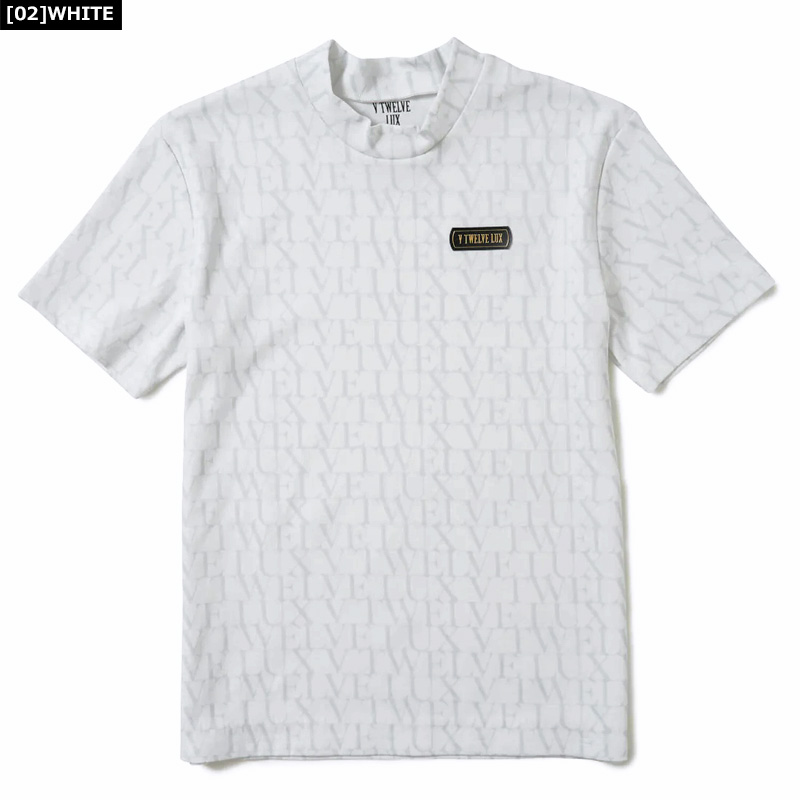 V12（ヴィ・トゥエルヴ） ゴルフ メンズ 半袖 モックネック シャツ LX