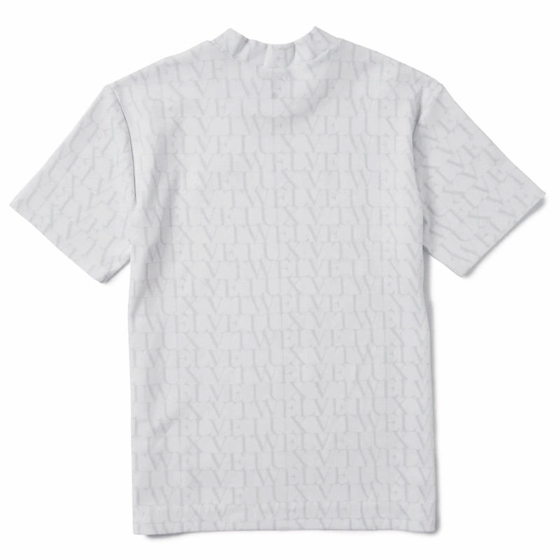 V12（ヴィ・トゥエルヴ） ゴルフ メンズ 半袖 モックネック シャツ LX