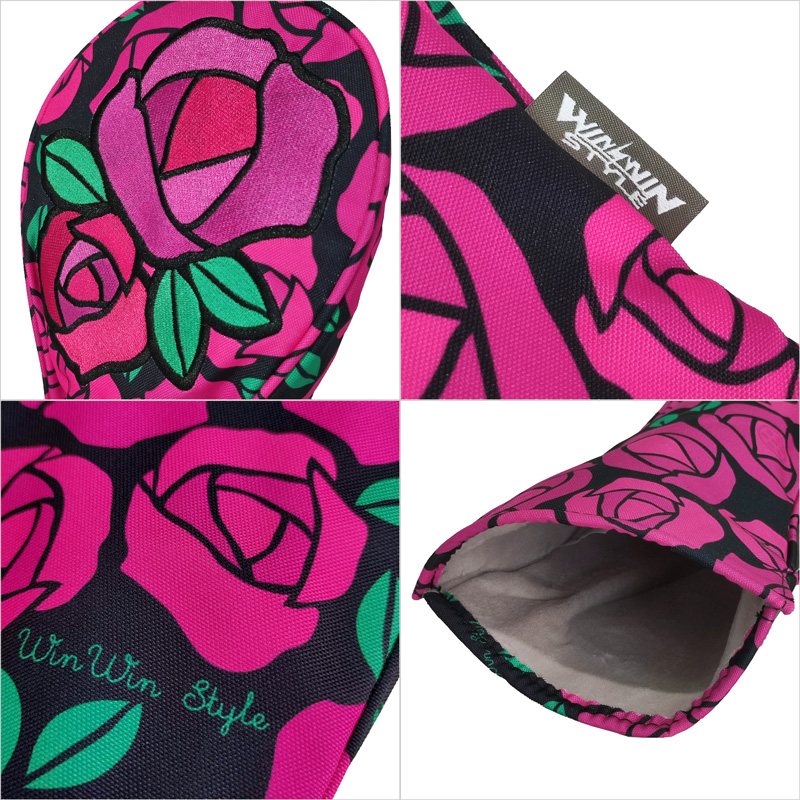 WINWIN STYLE ヘッドカバー ドライバー用 ROSE GARDEN ローズ