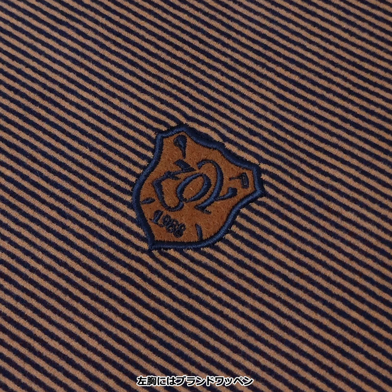 ZOY（ゾーイ） メンズ モックネック 長袖 シャツ 起毛 071424021 RCBR