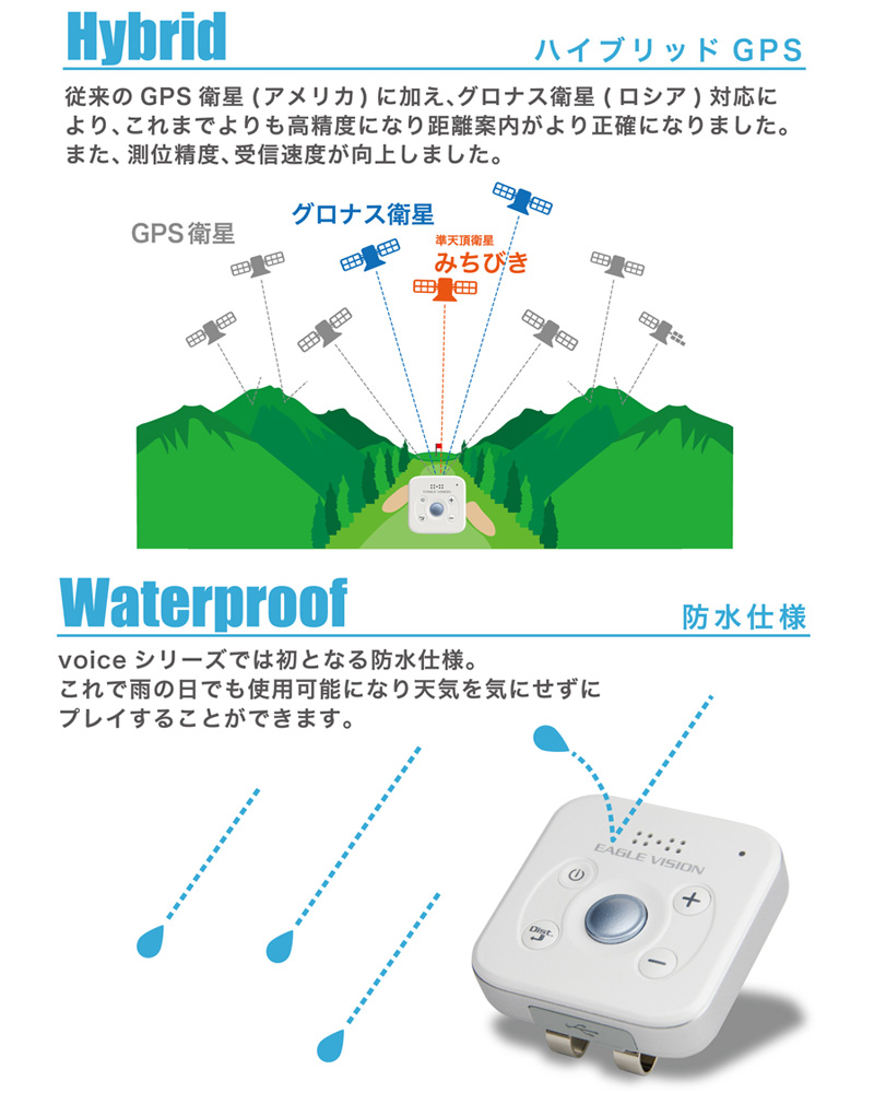 朝日ゴルフ用品 朝日ゴルフ イーグルビジョン ボイス3 GPS 測定器 EV