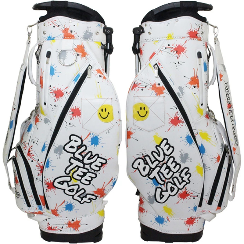 BLUE TEE GOLF デニムキャディバッグ フード・ヘッドカバー付き BLUE TEE GOLF デニムキャディバッグ フード・ヘッドカバー付き 【公式