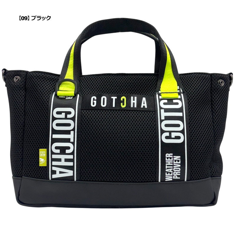 ガッチャゴルフ ゴルフ 保冷 ラウンドポーチ 262gg8501 ブラック GOTCHA GOLF ガッチャゴルフ 2026 ミニトートバッグ 保冷 スポンジ