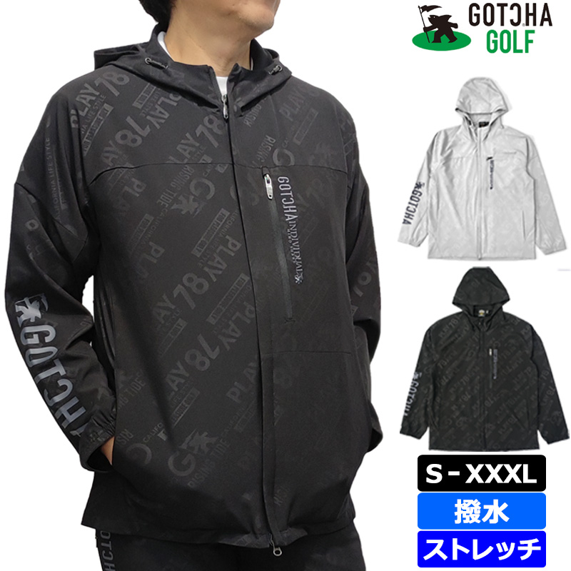 GOTCHA GOLF ガッチャゴルフ メンズ エアリー パーカー 撥水