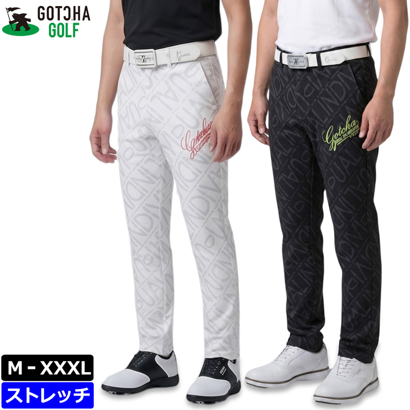 GOTCHA GOLF クーポン有 ガッチャゴルフ メンズ ストレッチ ロング
