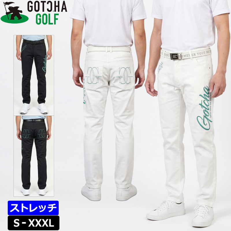 GOTCHA GOLF ガッチャゴルフ 2026 メンズ ロングパンツ ストレッチ