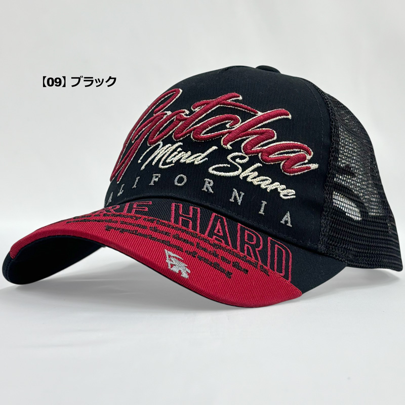 GOTCHA GOLF ガッチャゴルフ 2026 メンズ メッシュキャップ カラー切替