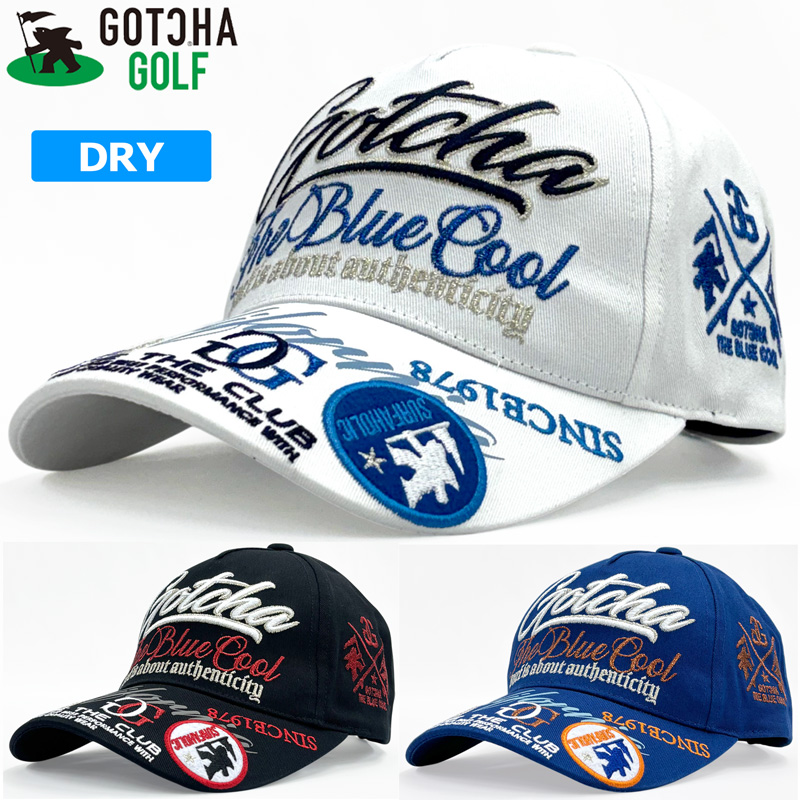 GOTCHA GOLF ガッチャゴルフ 2026 キャップ シャイニー ワッペン MAX
