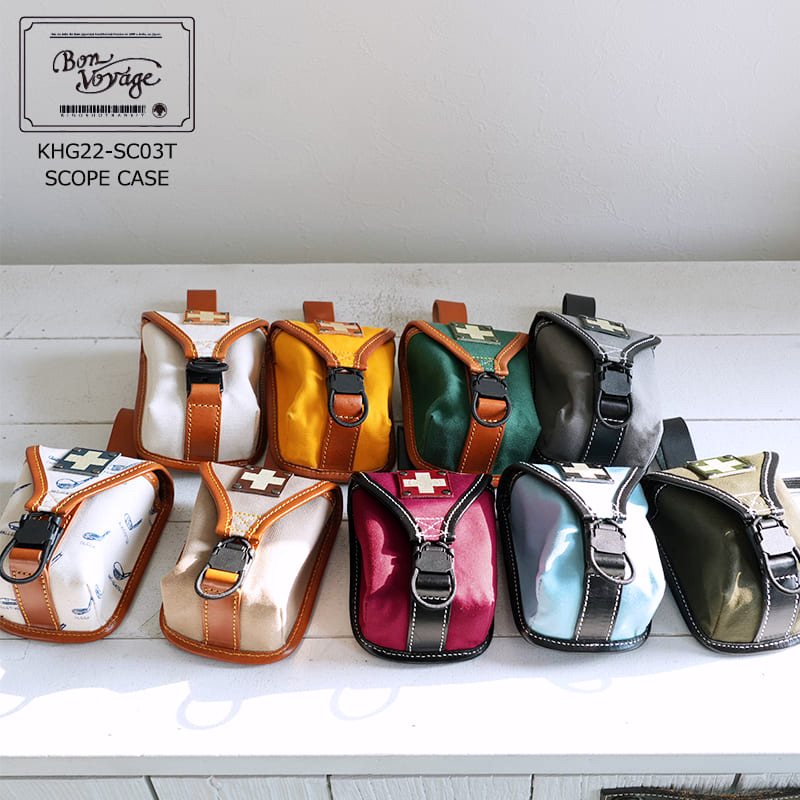 木の庄帆布（Kinosho Hampu） スコープケース キャンバス SCOPE CASE