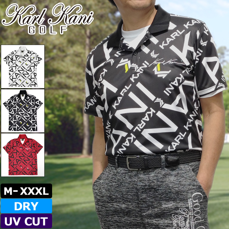 Karl Kani（カールカナイ） SALE特価 カールカナイゴルフ メンズ 吸水 