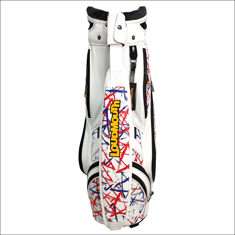 ラウドマウス 9.5型 3点式 キャディバッグ トリコスターズ LM-CB0022 763999(355) 日本規格 3SS2 Loudmouth  ゴルフ用バッグ 派手な ゴルフ用品 MAY1