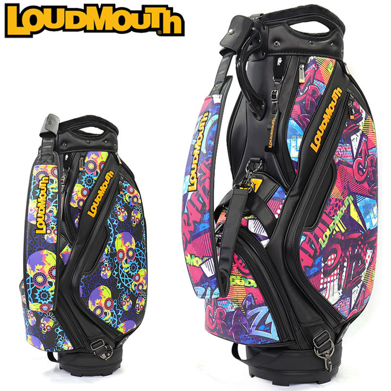 ラウドマウス 9.5型 3点式 キャディバッグ LM-CB0022 773998 日本規格 3WF2 Loudmouth ゴルフ用バッグ 派手な  ゴルフ用品 372 377 SEP3 : lmcbn-cb22 : ラウドマウス専門店 LM style - 通販 - Yahoo!ショッピング