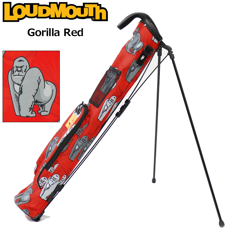 ラウドマウス セルフスタンドキャリーバッグ Gorilla Red ゴリラレッド 