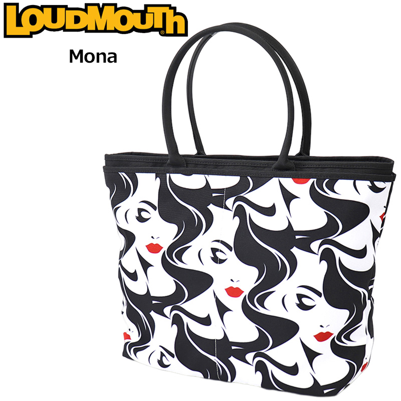 ラウドマウス ビッグ トートバッグ Mona モナ LM-TB0008 763985(152) 日本規格 3SS2 Loudmouth ゴルフ用バッグ  派手 ゴルフ用品