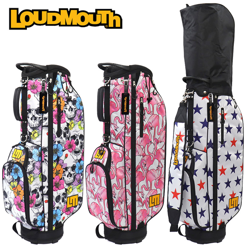 LOUDMOUTH ラウドマウス 星条旗柄 キャディバッグ LOUDMOUTH（ラウドマウスゴルフ） ラウドマウス 2026 8.5型 軽量