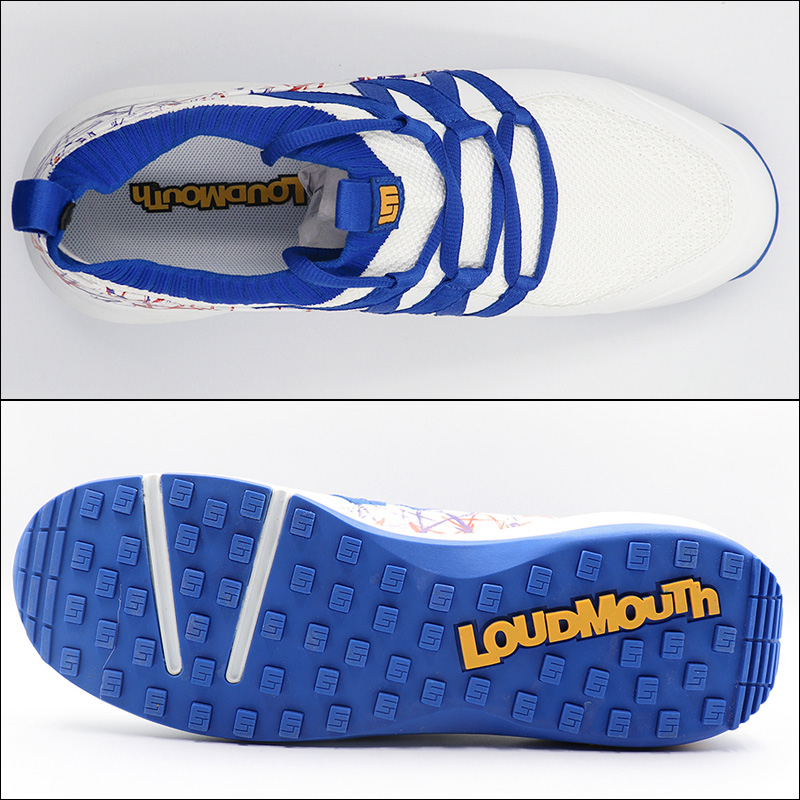 【海外輸入】 LOUDMOUTH ゴルフ ニット スパイクレス メンズ ラウドマウス 27.0cm