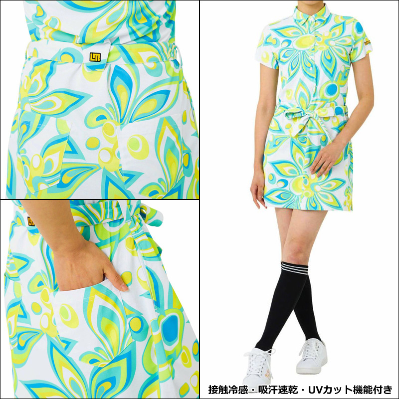 Loudmouth - coco 中古 ラウドマウス LOUDMOUTH レディース ワンピース LL 黄系 イエロー系 ハート柄 Loudmouth - coco 中古 ラウドマウス LOUDMOUTH レディース