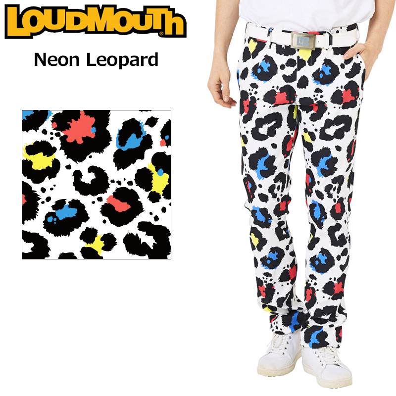 ラウドマウス メンズ ロングパンツ 763300(352) Neon Leopard 