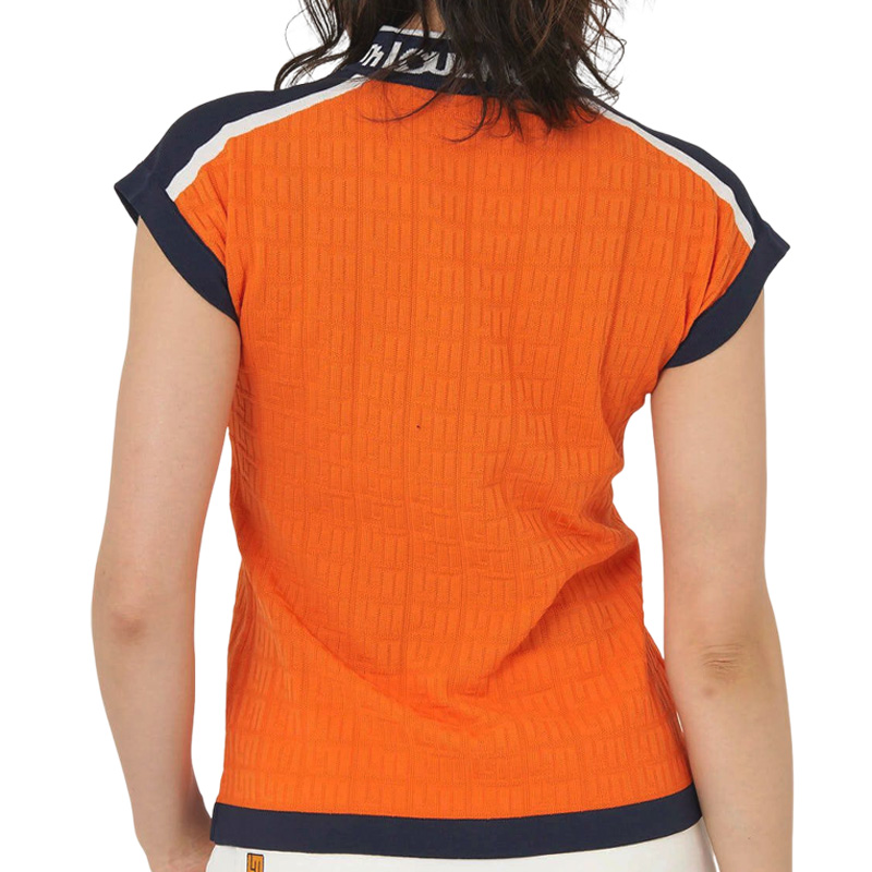 LOUDMOUTH ラウドマウス レディース モックネック フレンチスリーブ