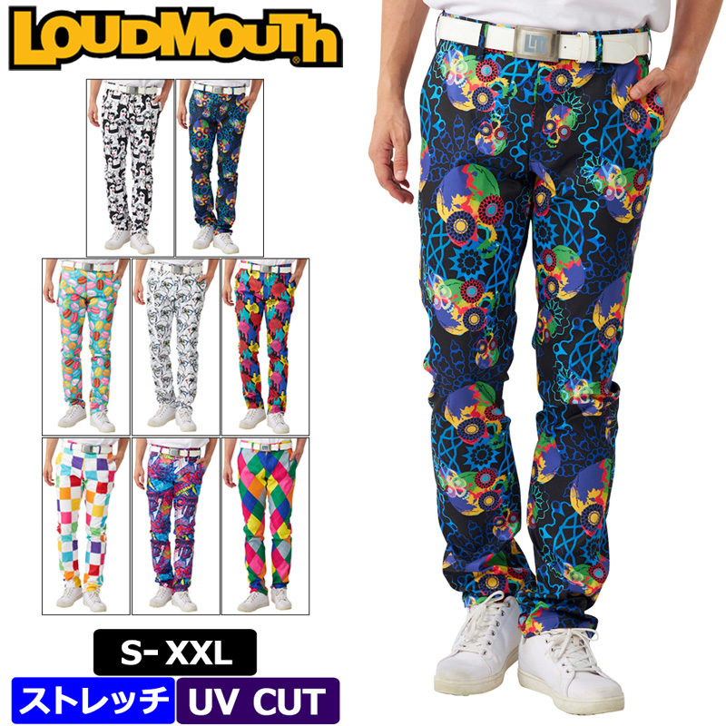 ラウドマウス メンズ ロングパンツ ストレッチ UVカット 773300 3WF2 Loudmouth ゴルフウェア ゴルフパンツ 派手 個性 目立つ  SEP2 : lmwrn-773300-spsl : ラウドマウス専門店 LM style - 通販 - Yahoo!ショッピング