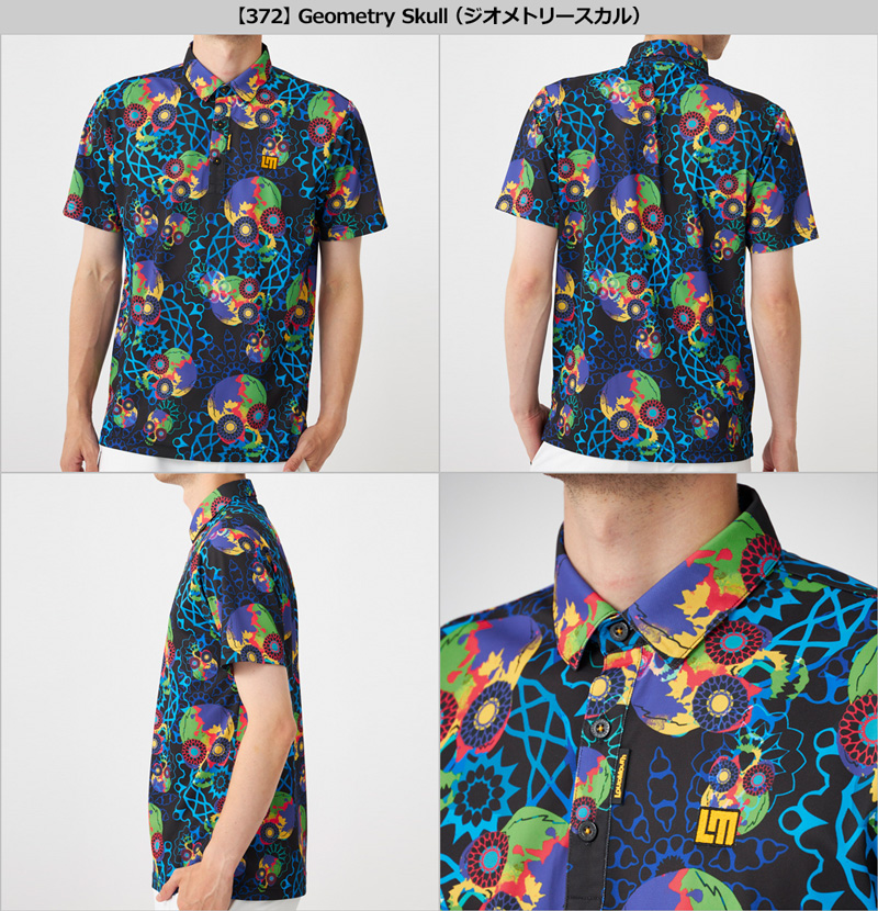 LOUDMOUTH ラウドマウス メンズ 半袖 ポロシャツ 吸汗速乾 UV