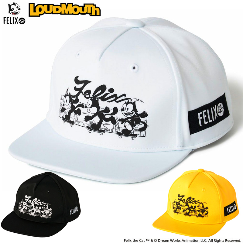 LOUDMOUTH ラウドマウス 2025 LOUDMOUTH×FELIX キャップ 765906