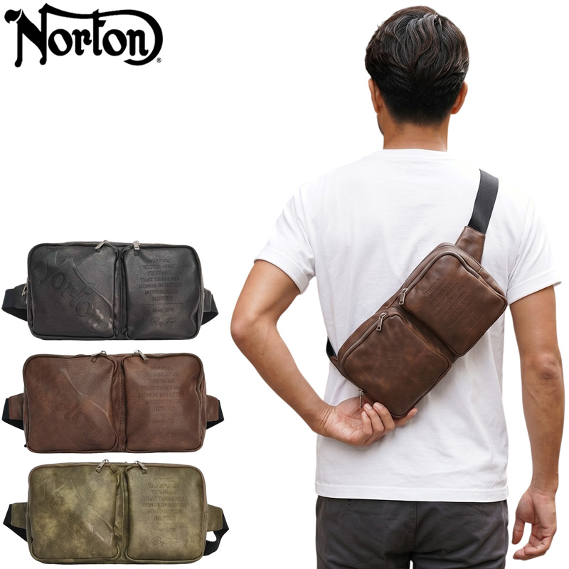 ノートン（NORTON） ボディバッグ 232N8508 ムラカラー PU Norton SAAR 