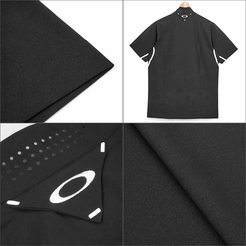OAKLEY（オークリー） クーポン有 スカル モックネック 半袖シャツ