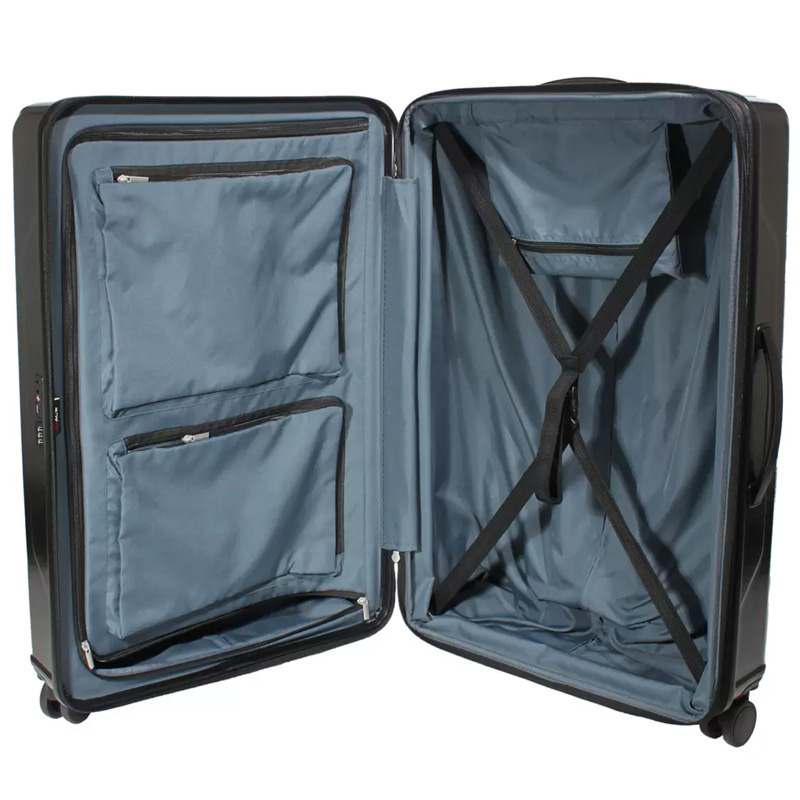 展示品 ACE EXACT プリズム ボディ スーツケース 黒 78-94L Ace（エース） スーツケース EXACT Prism body 78L〜94L TSAロック 荷