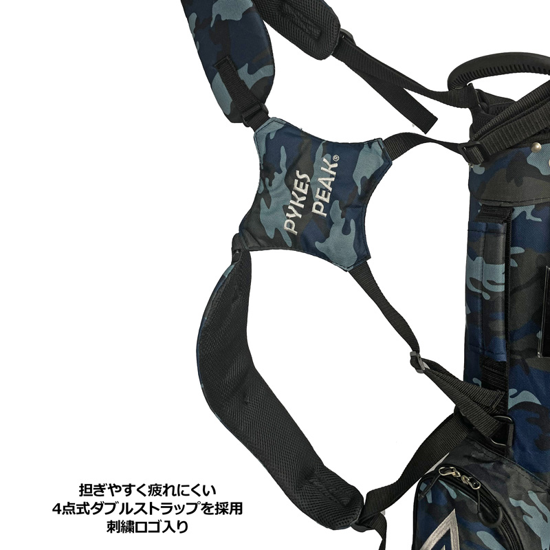PYKES PEAK（パイクスピーク） 9型 軽量 スタンドバッグ スタンド式