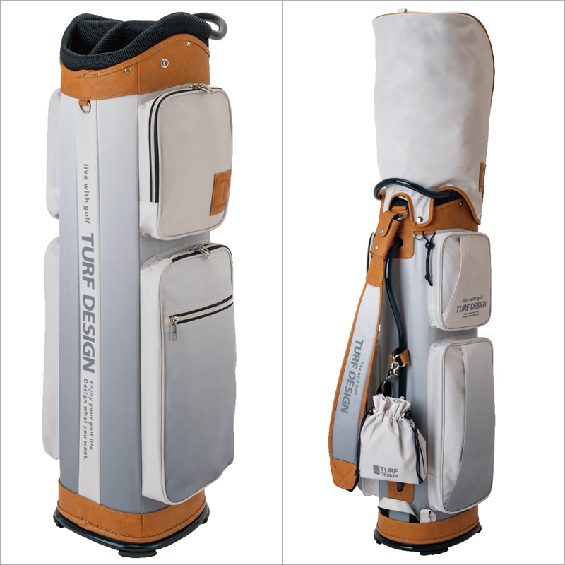 TURF DESIGN クーポン有 ターフデザイン 9.5型 キャディバッグ 巾着袋