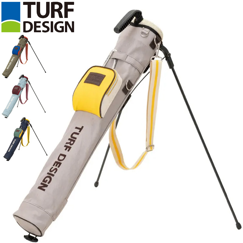 ターフデザイン セルフスタンドキャリーバッグ ネイビー TURF DESIGN セルフスタンドバッグ | CHIP IN BOGEY