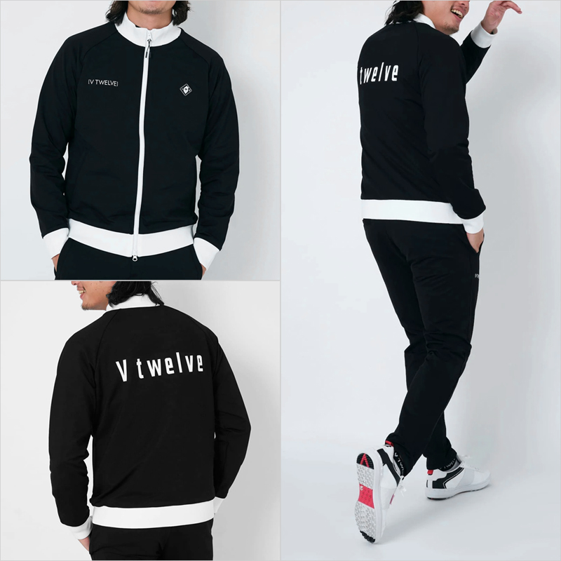 vtwelve LEONコラボフルジップジャケット V12（ヴィ・トゥエルヴ） ゴルフ × LEONコラボ メンズ 長袖ジャケット