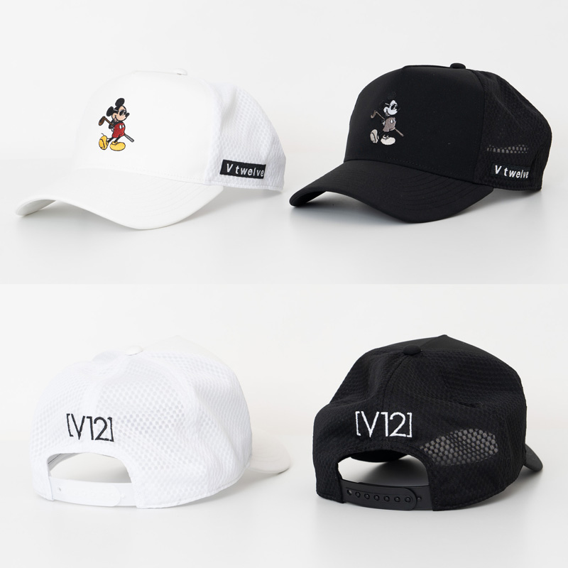 V12 ゴルフ × ディズニーコラボ メッシュキャップ SM CAP V122515-CP01