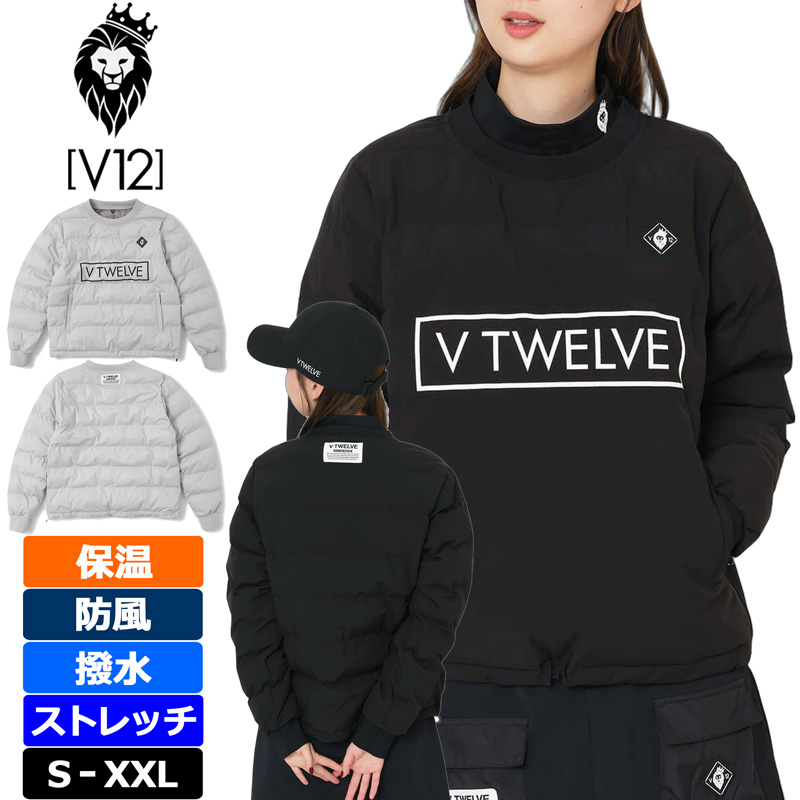 V12（ヴィ・トゥエルヴ） ゴルフ レディース 長袖ジャケット 中綿