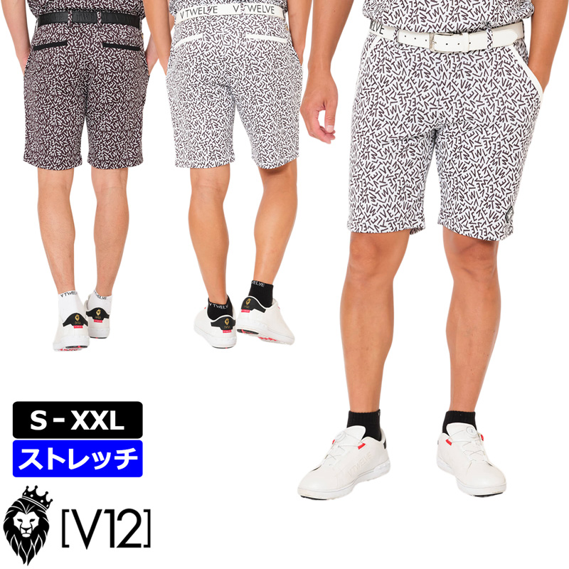 V12（ヴィ・トゥエルヴ） ゴルフ 2026 メンズ ショートパンツ KH SHORT
