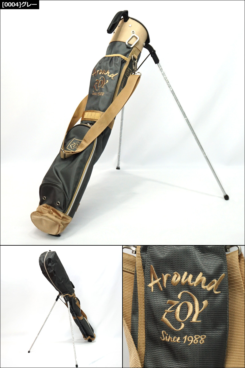 ZOY（ゾーイ） セルフスタンドキャリーバッグ 専用フード付 クラブ5〜6