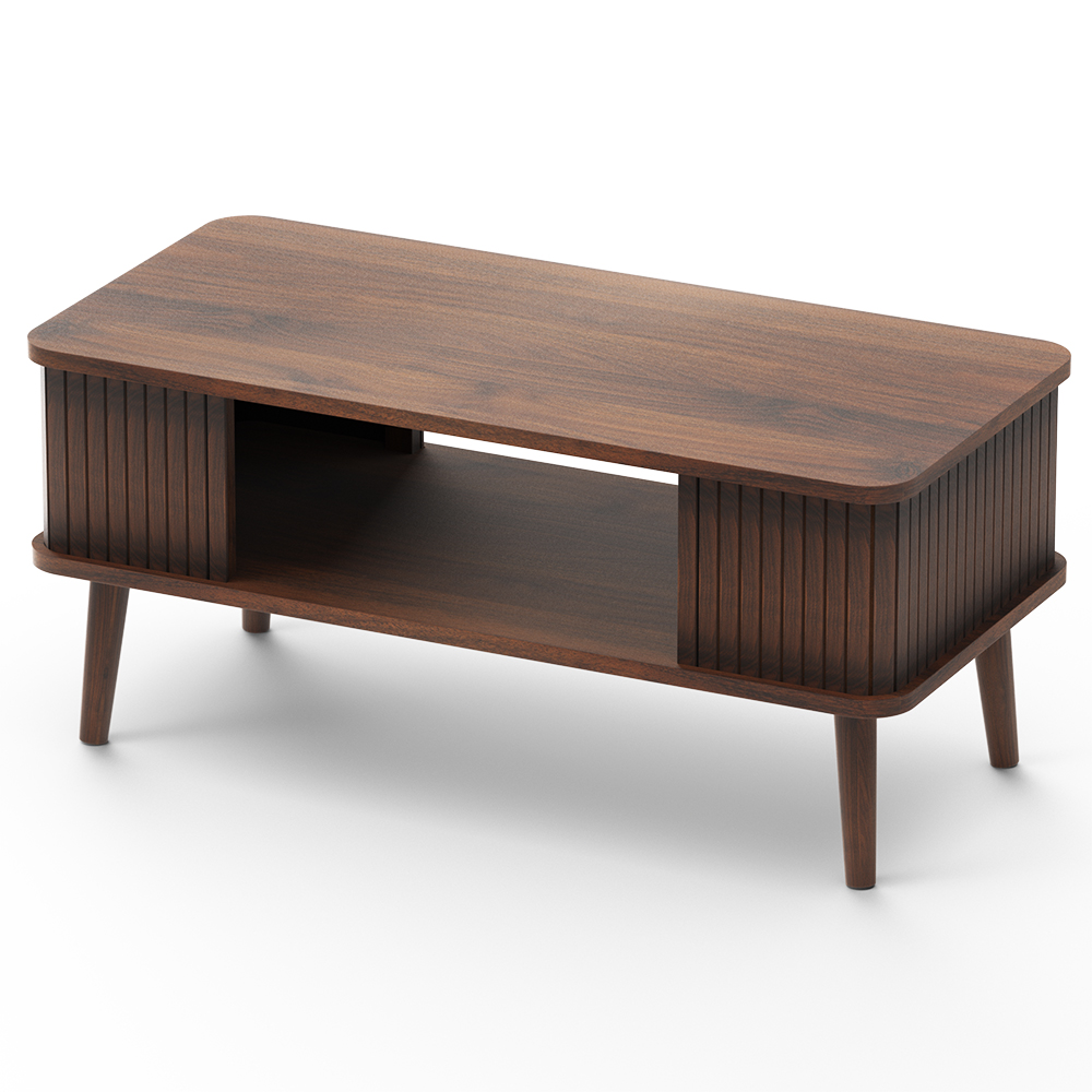 センターテーブル ローテーブル 幅77 高さ35cm 収納付き 木製 長方形 木目調 角型 収納 コンパクト 一人暮らし 机 小さめ 北欧 かわいい おしゃれ |  | 01