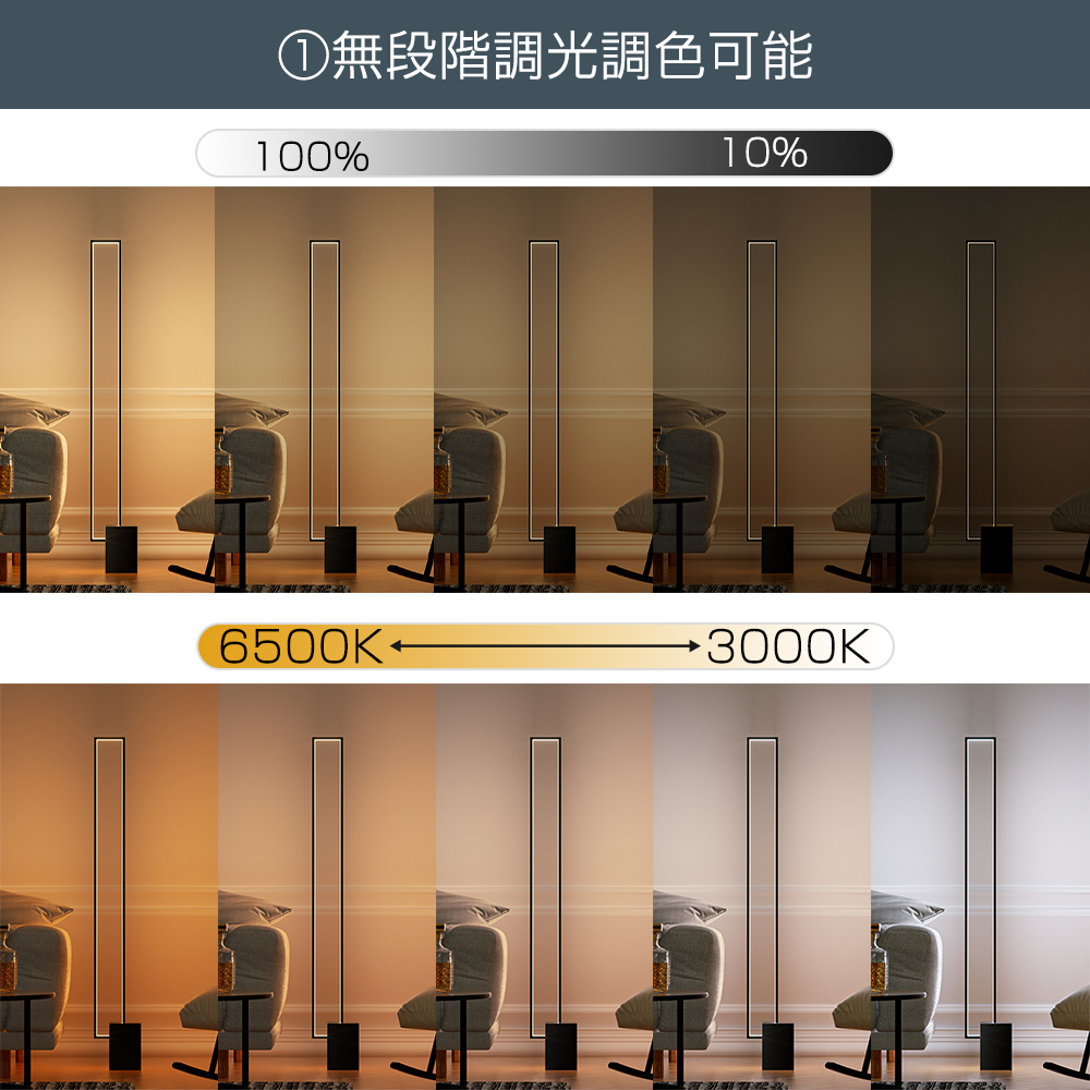 フロアライト スタンドライト LEDフロアランプ フロアスタンド 間接