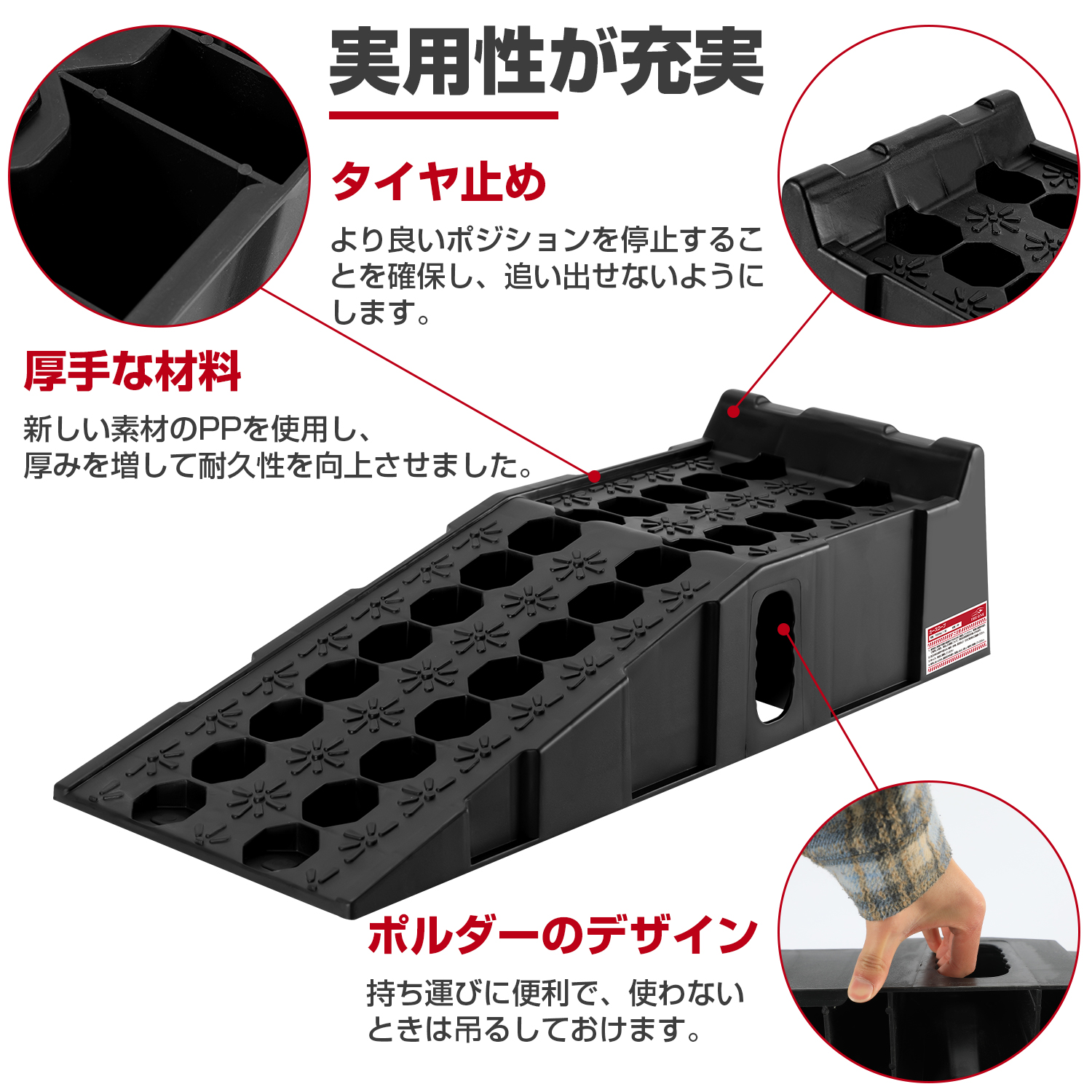 カースロープ ワイド型 耐荷重7t 7000kg 大型車対応 2個セット 分割式 整備用スロープ ジャッキサポート タイヤ交換 オイル交換 頑丈  車両整備 メンテナンス : thn-202106118 : thnlight - 通販 - Yahoo!ショッピング