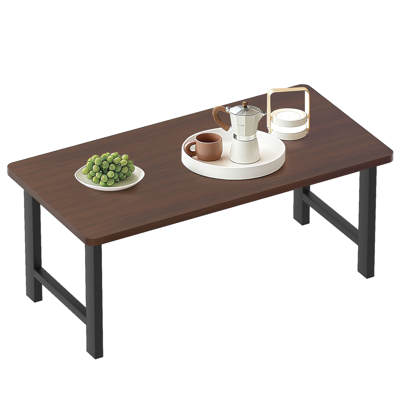 ローテーブル テーブル センターテーブル 80×40cm 高さ33.5cm 組立簡単