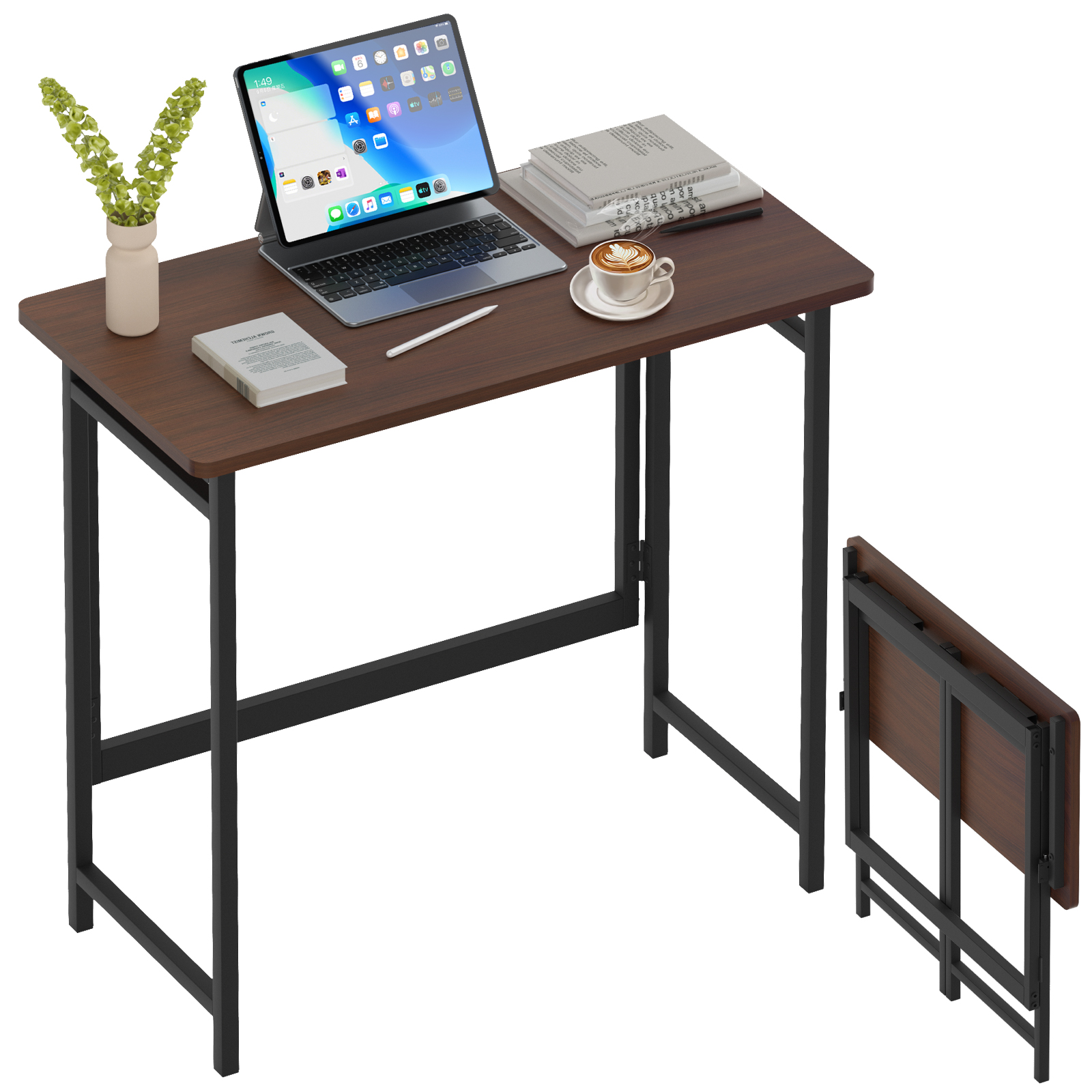 折りたたみテーブル高さ調節機能付　軽量テレワーク在宅 多目的 sjz-size2.jpg