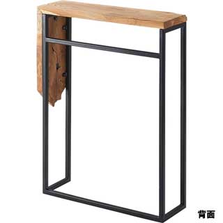 アイアン×チーク コンソール