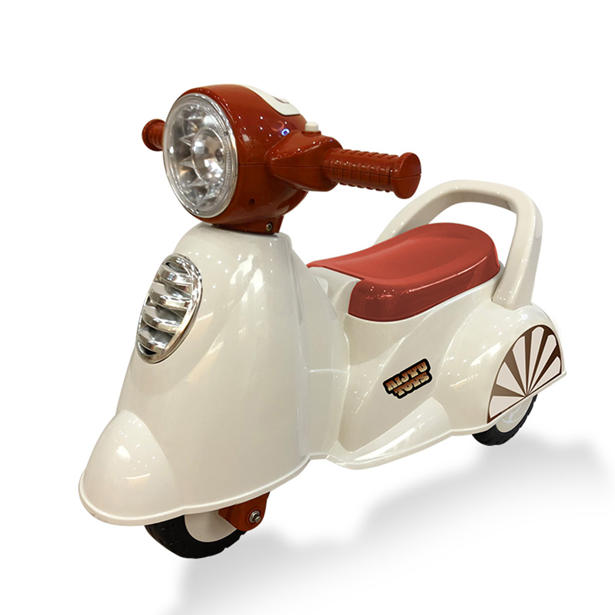 スマートスクーター 乗用玩具２台セット AIJYU TOYS（アイジュトイズ） 足けり乗用玩具 レトロスクーター