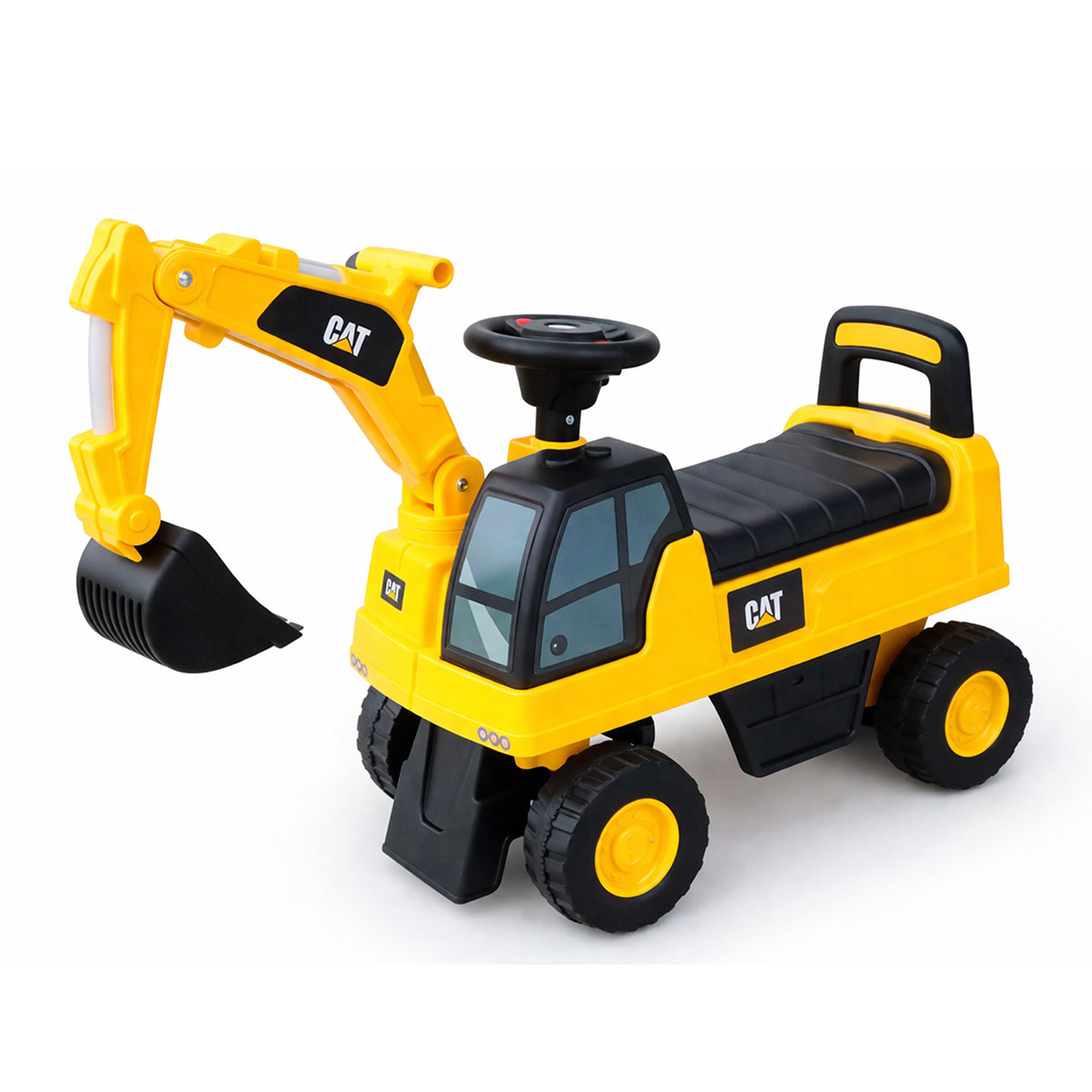 AIJYU TOYS（アイジュトイズ） 足けり乗用玩具 CAT ショベルカー
