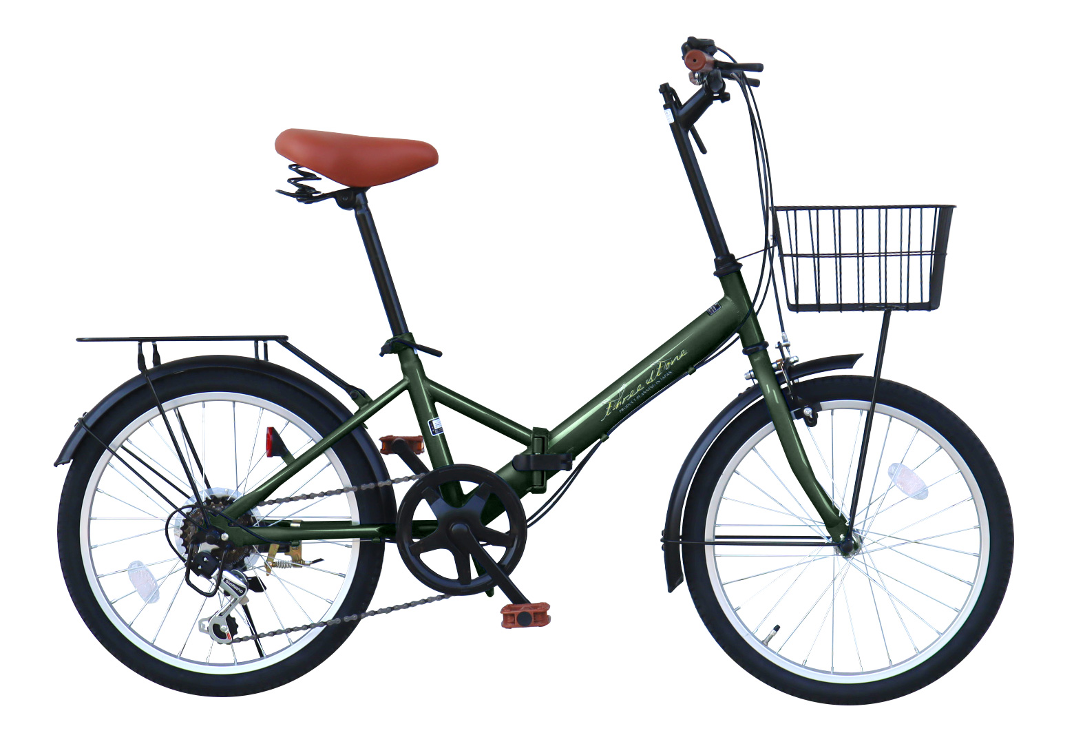 Amazon | 折りたたみ自転車 20インチ スチール シマノ製 6段変速